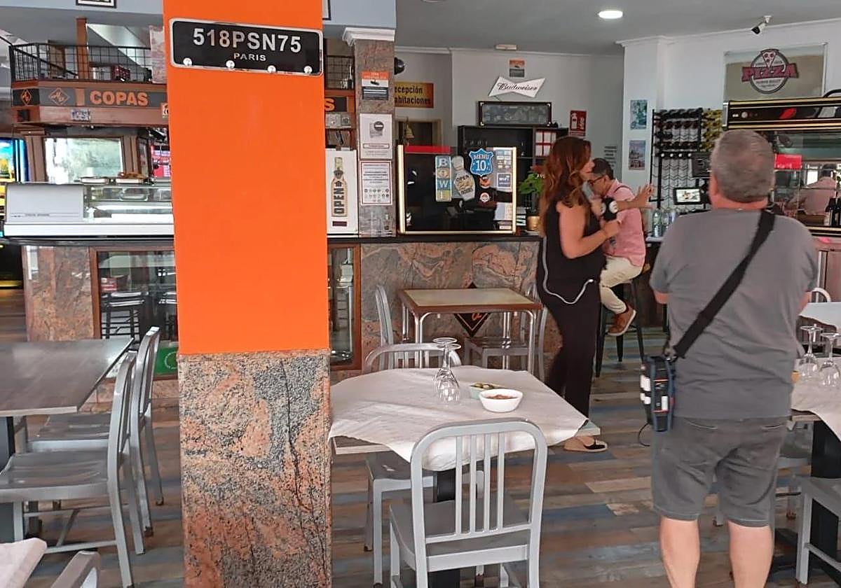 Interior del local de Favara donde se produjeron los hechos.