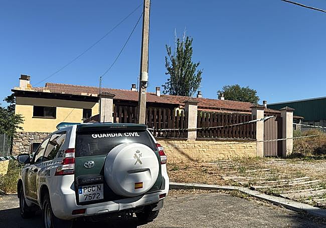 Parte trasera de la vivienda donde han ocurrido los hechos.