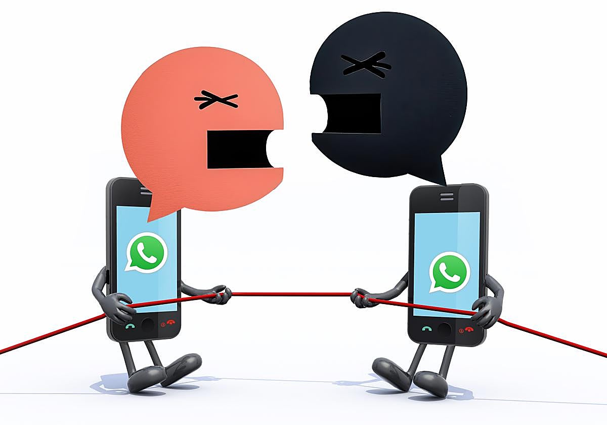 Diez razones por las que nunca debes discutir por whatsapp