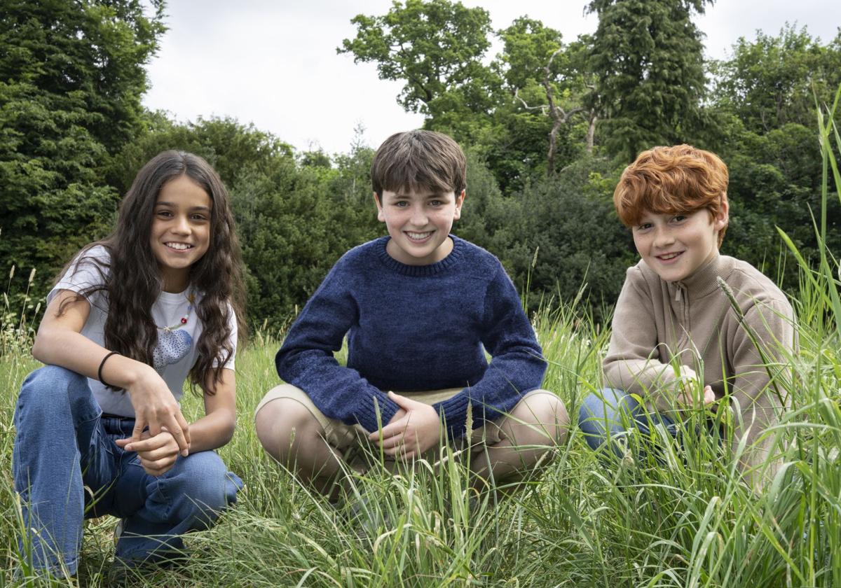 Arabella Stanton, Dominic McLaughlin y Alastair Stout.