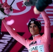 Del Toro gana en un Giro que es cosa de tres