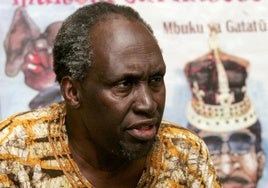 El escritor keniano Ngugi Wa Thiong'o