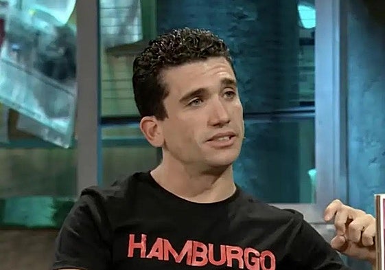 Jaime Lorente durante su paso por 'La Revuelta'.