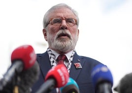Gerry Adams, antiguo dirigente del Sinn Féin.