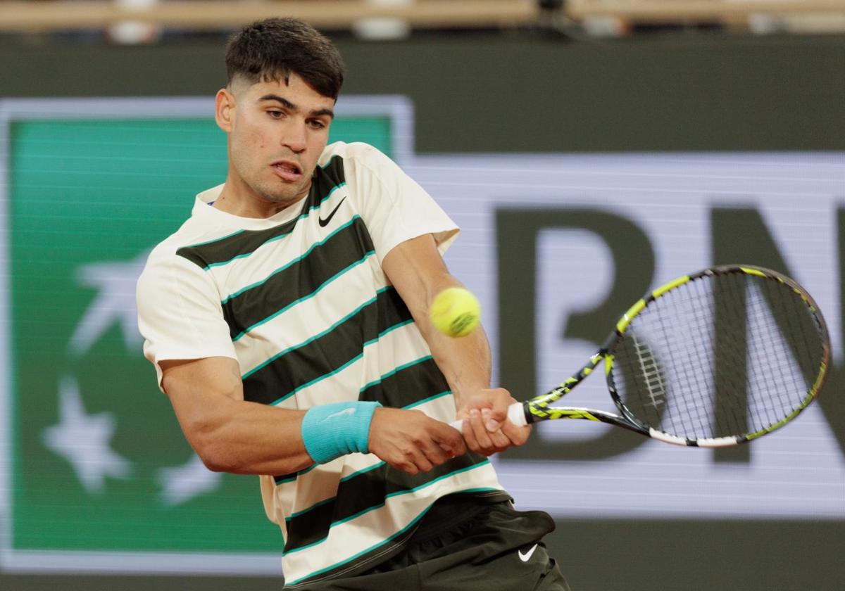 Así hemos narrado la victoria de Alcaraz ante Dzumhur