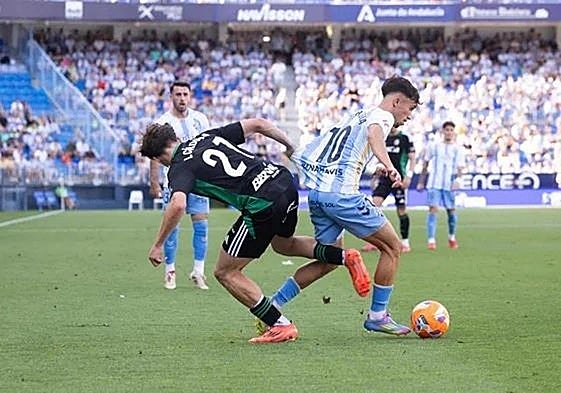El Málaga rescata un punto contra el Burgos en La Rosaleda
