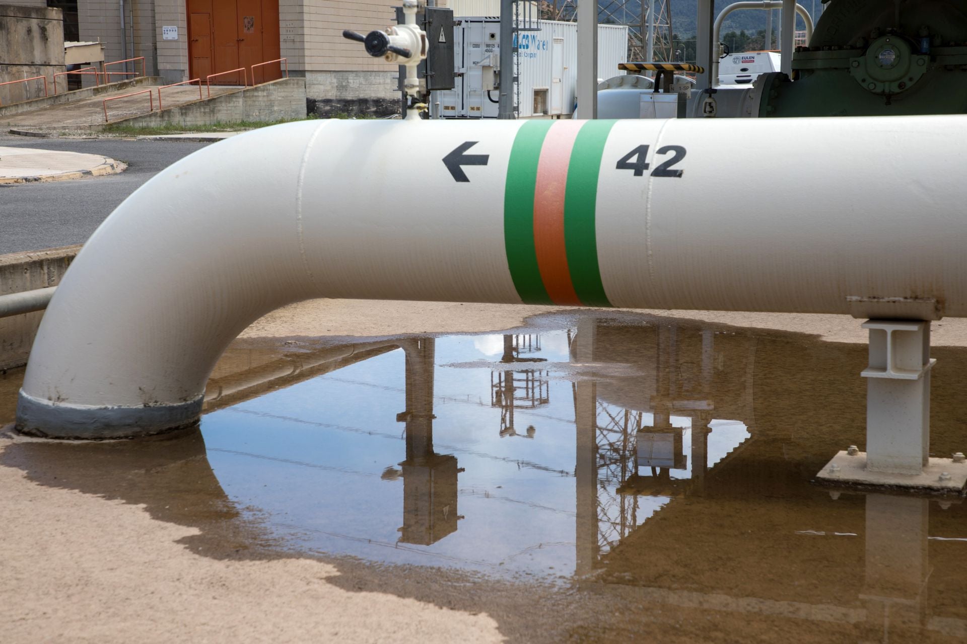 Tubería de la planta.