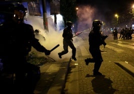 Casi 300 detenidos por disturbios en París tras la victoria del PSG en la final de la Champions