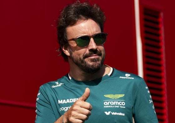 Alonso, durante el GP de España en Montmeló.