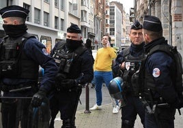 Imagen de archivo de una operación de la Policía francesa.