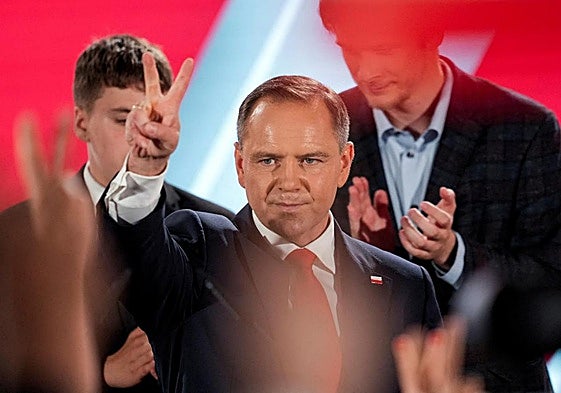 El historiador nacionalista Karol Nawrocki.