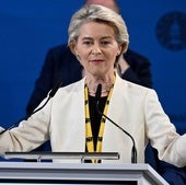 La presidenta de la Comisión Europea, Ursula von der Leyen.