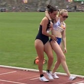 La atleta que fue descalificada por ayudar