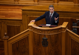 El presidente de Castilla-La Mancha, Emiliano García-Page