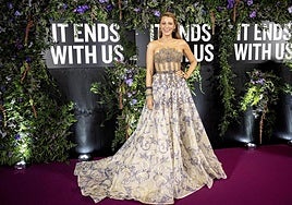 La actriz estadounidense Blake Lively.