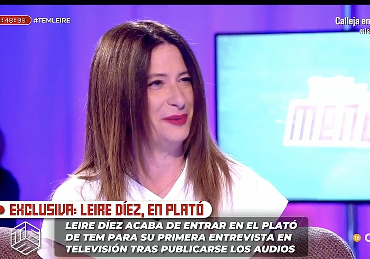 Leire Díez, en 'Todo es mentira'