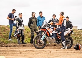 Curso de conducción en moto de KTM