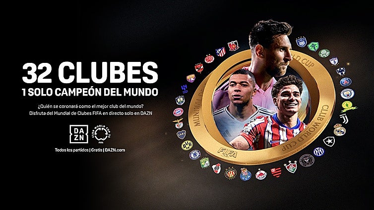 Donde ver en directo y gratis el Mundial de Clubes FIFA 2025