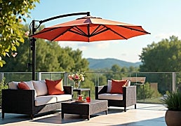 Las mejores sombrillas de terraza y jardín para protegerte del sol este verano