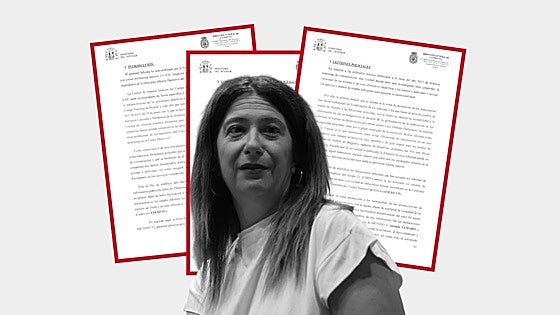 Leire Díez entregó un informe policial en el pendrive que fue enterrado por Anticorrupción