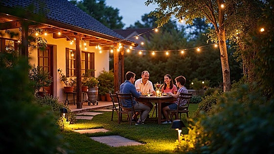 Ilumina tus noches de verano con esta selección de luces solares LED