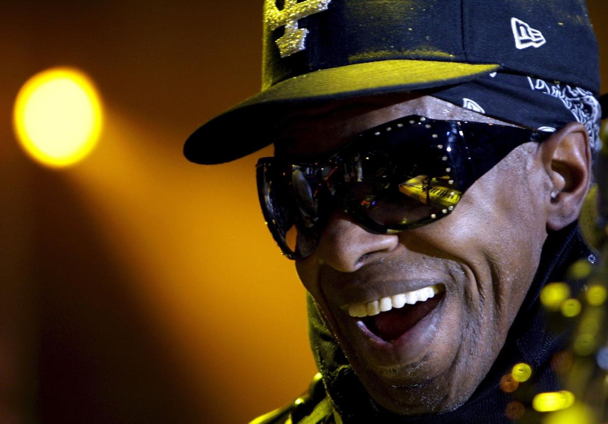 Sly Stone, during a performance at the Montreal Jazz Festival in 2007.