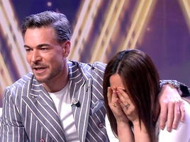Marta Peñate y Tony Spina durante su entrevista en 'De Viernes'