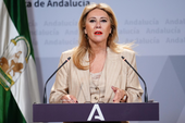 La consejera de Economía, Hacienda y Fondos Europeos y portavoz del Gobierno, Carolina España