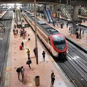Estación de trenes de Cercanías de Atocha.