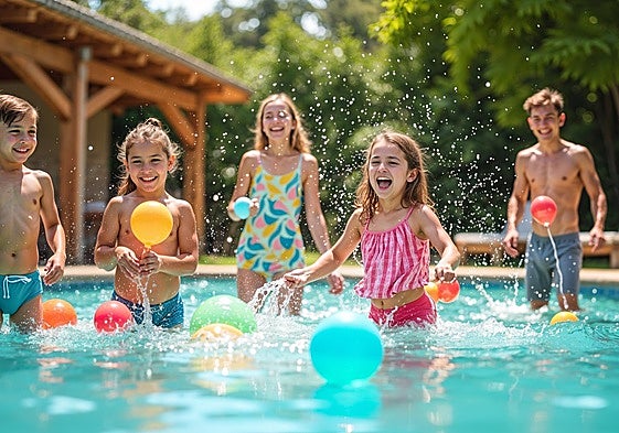 Cómprale a tu hijo estos globos de agua reutilizables para que se lo pase en grande este verano