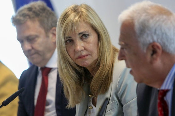 Isabel Perelló, este miércoles, en Alicante.