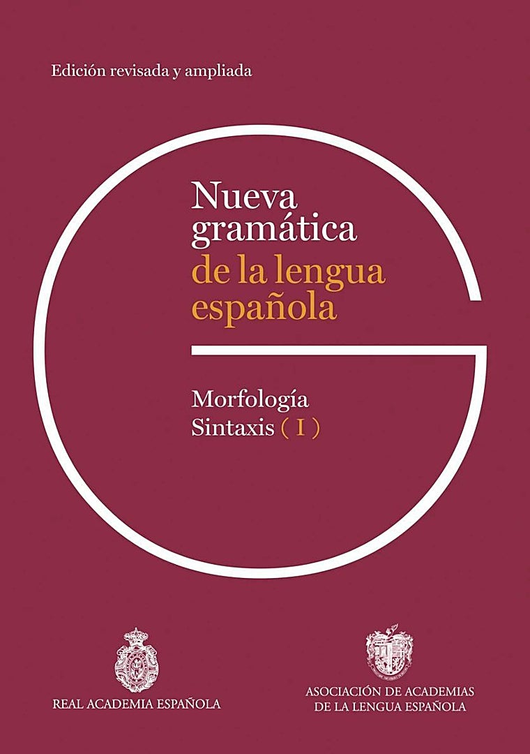 Imagen - Portada del primero de los tres volúmenes de la Nueva gramática de la RAE.
