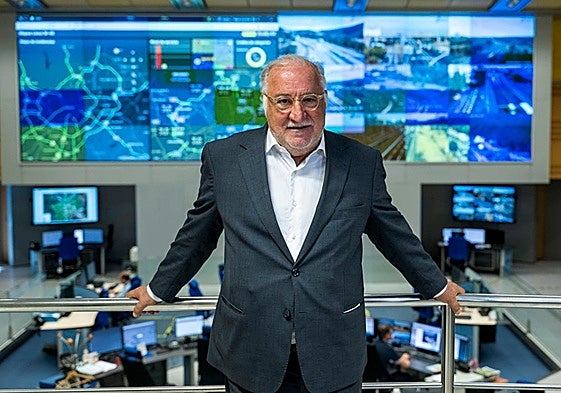 Pere Navarro, director general de Tráfico, en la sede central de la DGT, en Madrid.