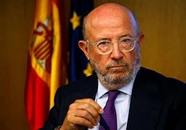 Emilio Saracho, durante una comparecencia en el Congreso.