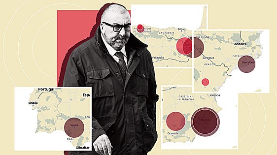 El mapa de las adjudicaciones bajo sospecha del triángulo Koldo-Ábalos-Cerdán