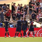 El PSG se ceba con un Atlético que despertó tarde