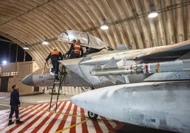 Israel dispone de una flota moderna de cazas.