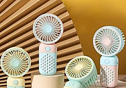 Resfréscate donde estés con estos prácticos ventiladores de mano portátiles que cuestan menos de 20€