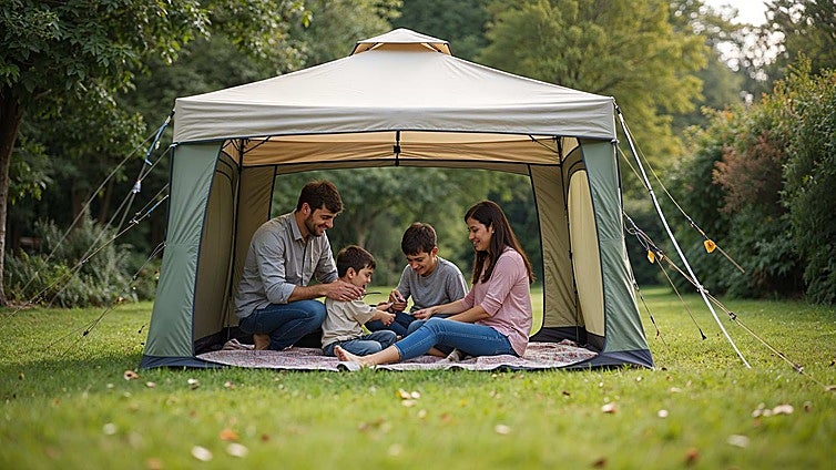 Tu refugio perfecto al aire libre: Descubre las mejores carpas de jardín plegables