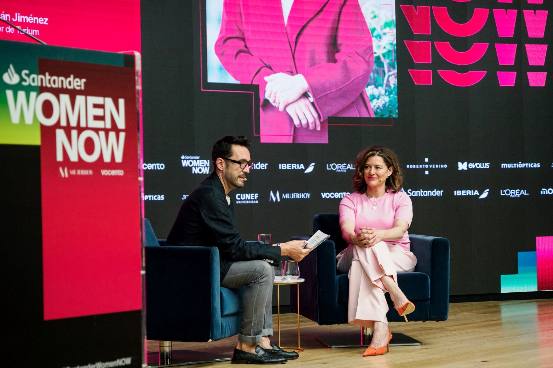 Miriam González, fundadora de España Mejor, y Germán Jiménez, director de Turium