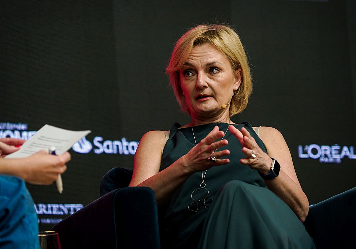 Magdalena Skipper, directora de la revista 'Nature', en el Santander WomenNow