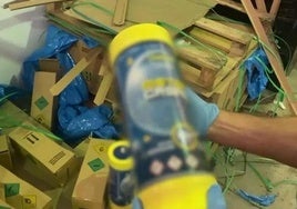 Asaltan por quinta vez una nave de Alhaurín el Grande que almacena el mayor alijo de gas de la risa intervenido en Europa