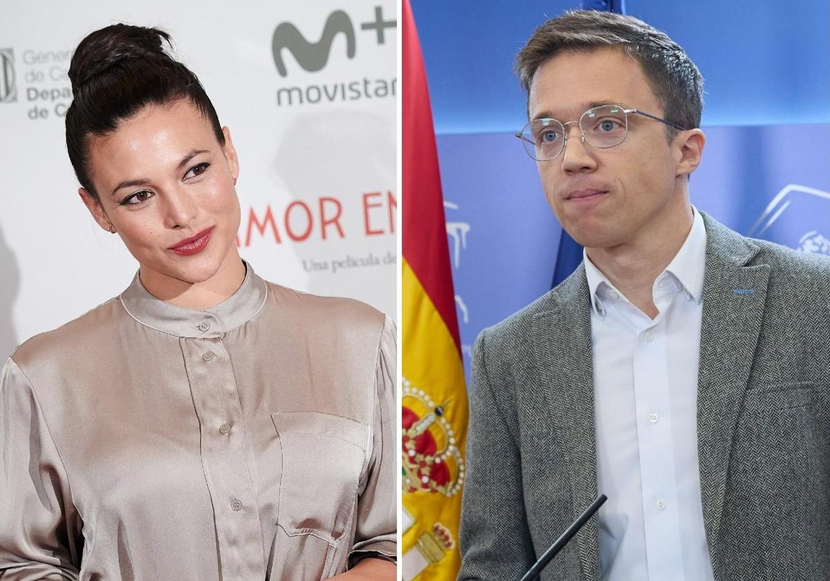 Elisa Mouliaá and Íñigo Errejón.