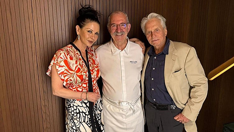 El reencuentro de Catherine Zeta-Jones y Michael Douglas en San Sebastián