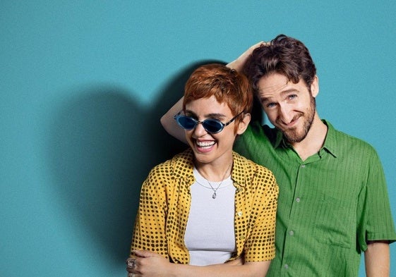 Verónica Echegui y Joan Amargós.