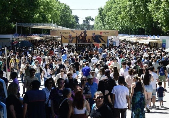 La Feria del Libro de Madrid.
