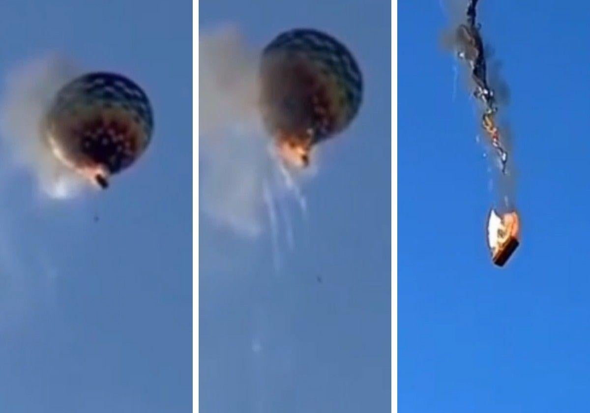 Ocho muertos al incendiarse un globo aerostático con 21 pasajeros en Brasil