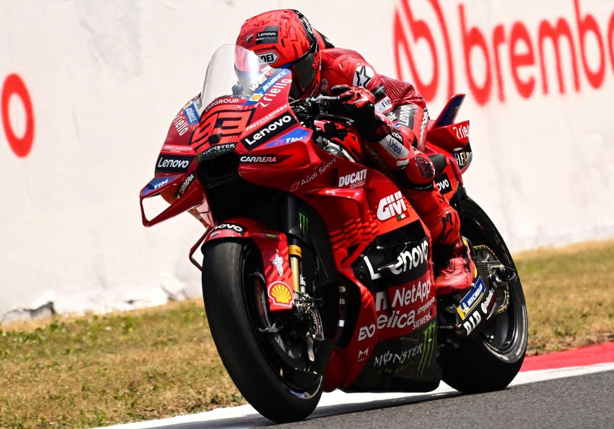 Marc Márquez will start first in the Mugello race.