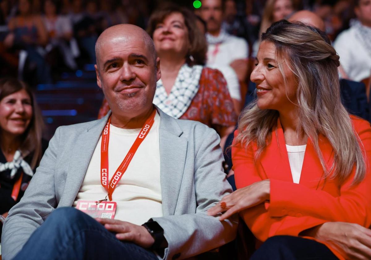 Unai Sordo, reelegido secretario general de CC OO para su tercer y...