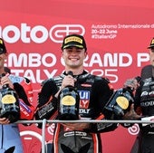 Manu González lidera un triplete español en Moto2